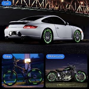 Reflective Car Wheel Rim Stickers -neon